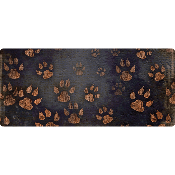 Cat Paw Prints Medium Work Mat