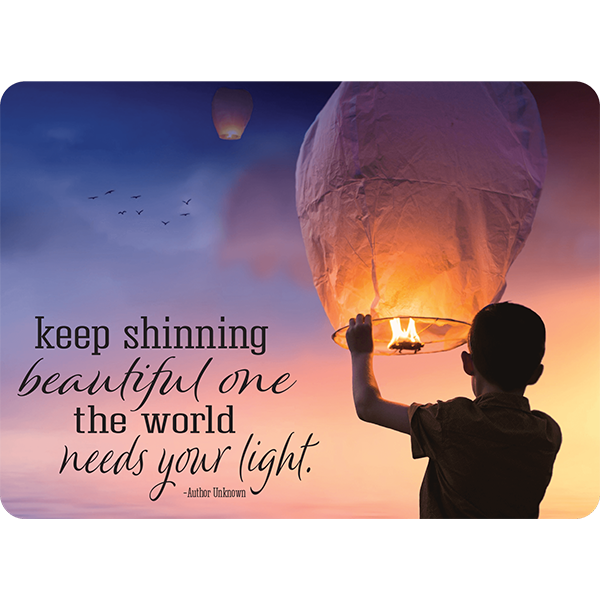 Keep Shinning Promo Work Mat